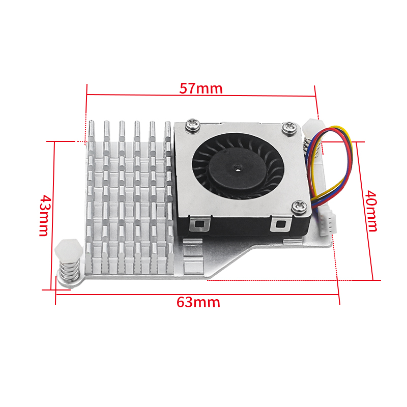 Raspberry Pi 5 Active Cooler P - مراجعة Raspberry Pi Water Cooling Kit وسعره