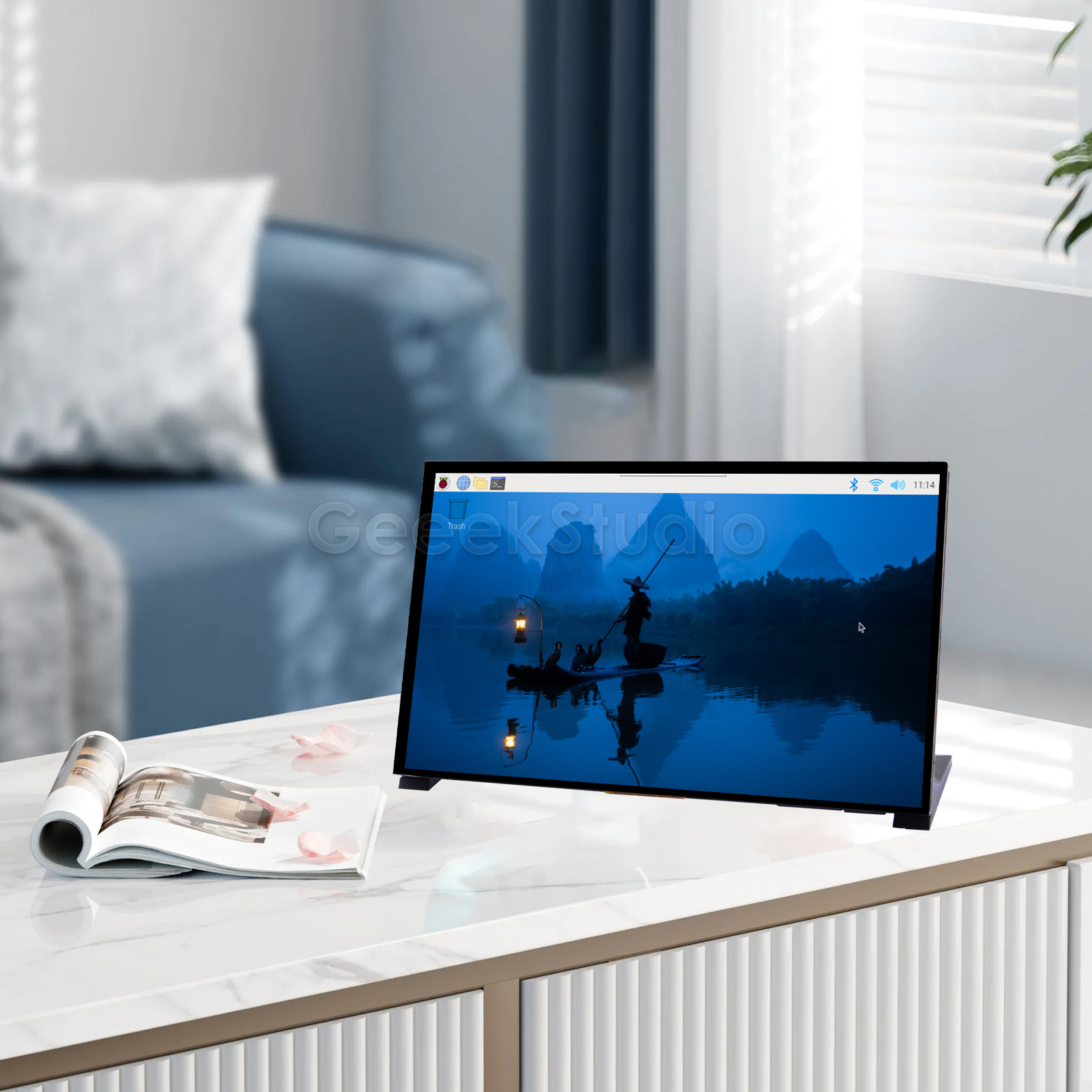 شاشة لمس سعوية IPS مقاس 10.1 ب - مراجعة Raspberry Pi 10.1 Inch Capacitive Touch Screen Ips وسعره